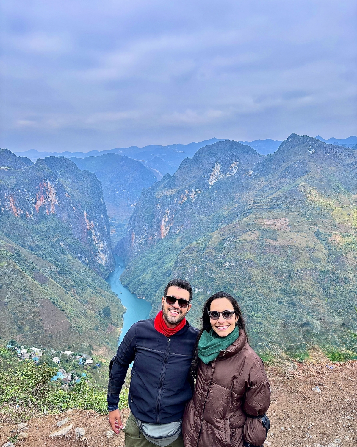 Paisagem da viagem pelo Vietnã